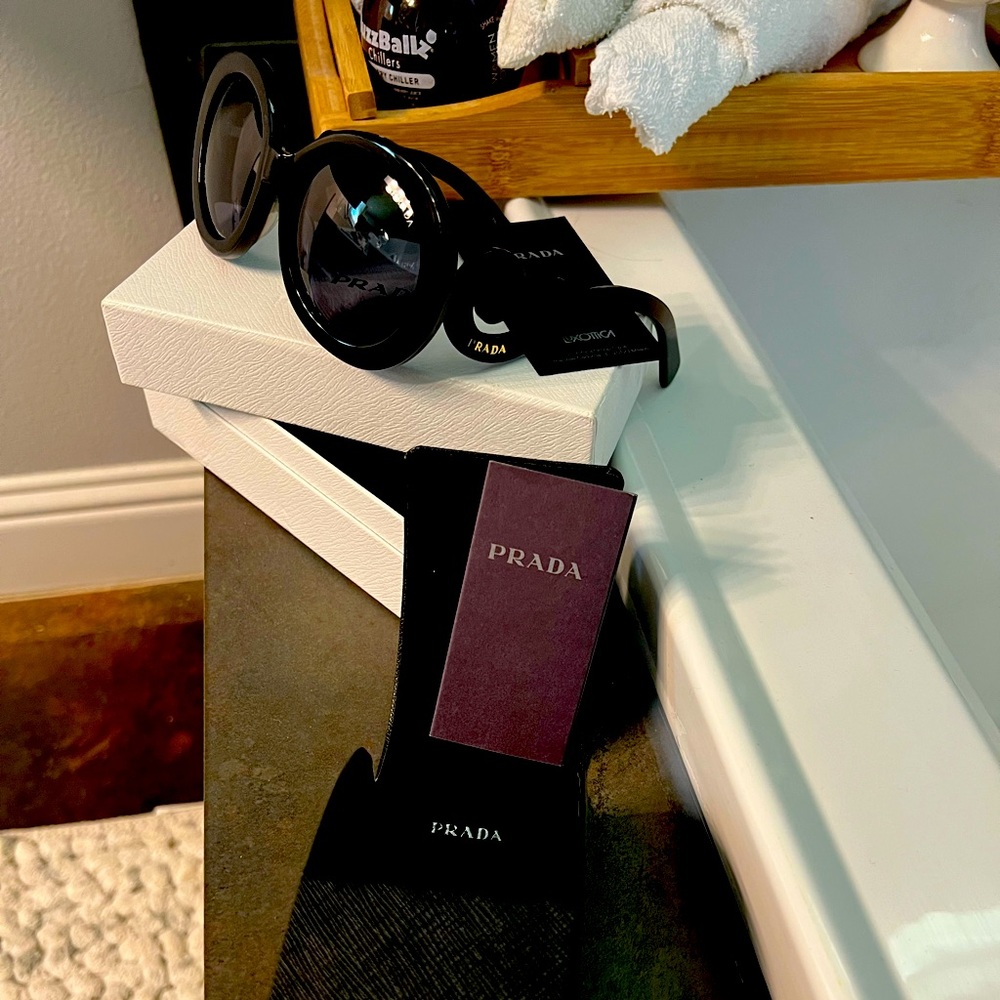 PRADA MINIMAL BAROQUE SUNGLASSES